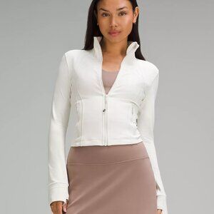 Lululemon Define Nulu Cropped Jacket in blue